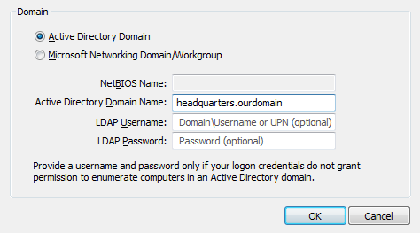 Manager - Add domains to the Enumerate list
