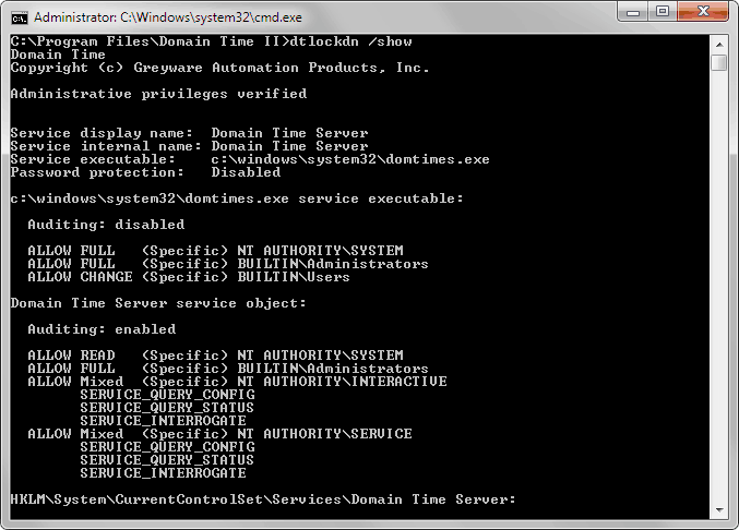 Domain Time II DTLockDN Utility